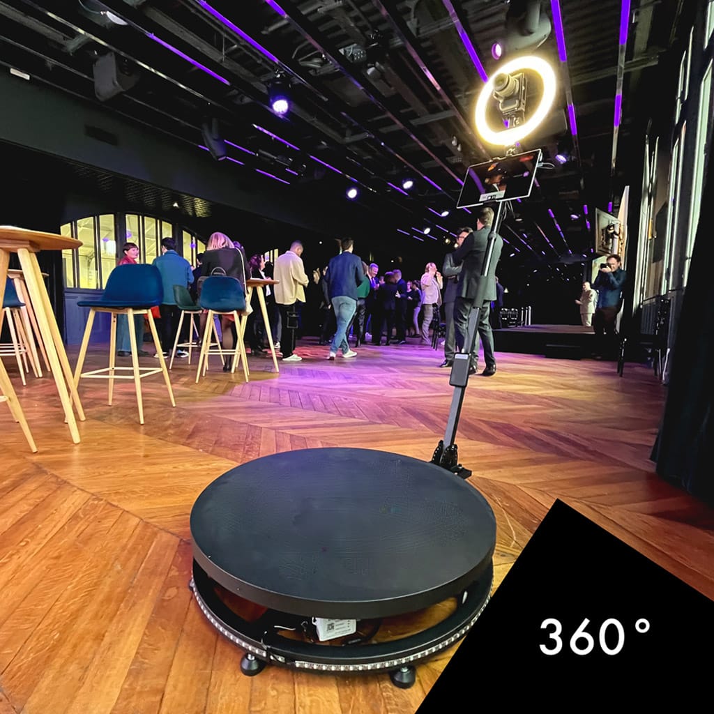 Spinner 360 : location photobooth et videobooth